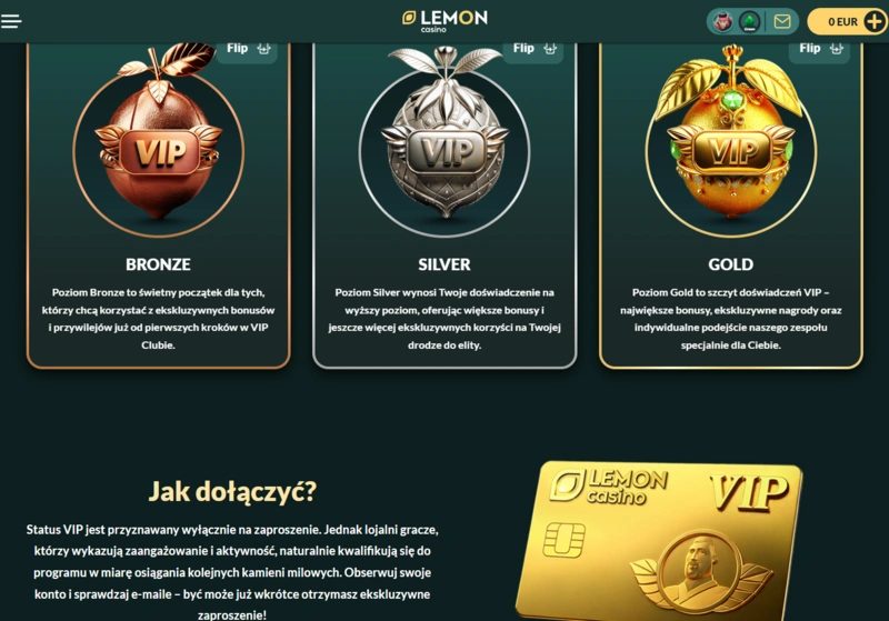 lemon vip page